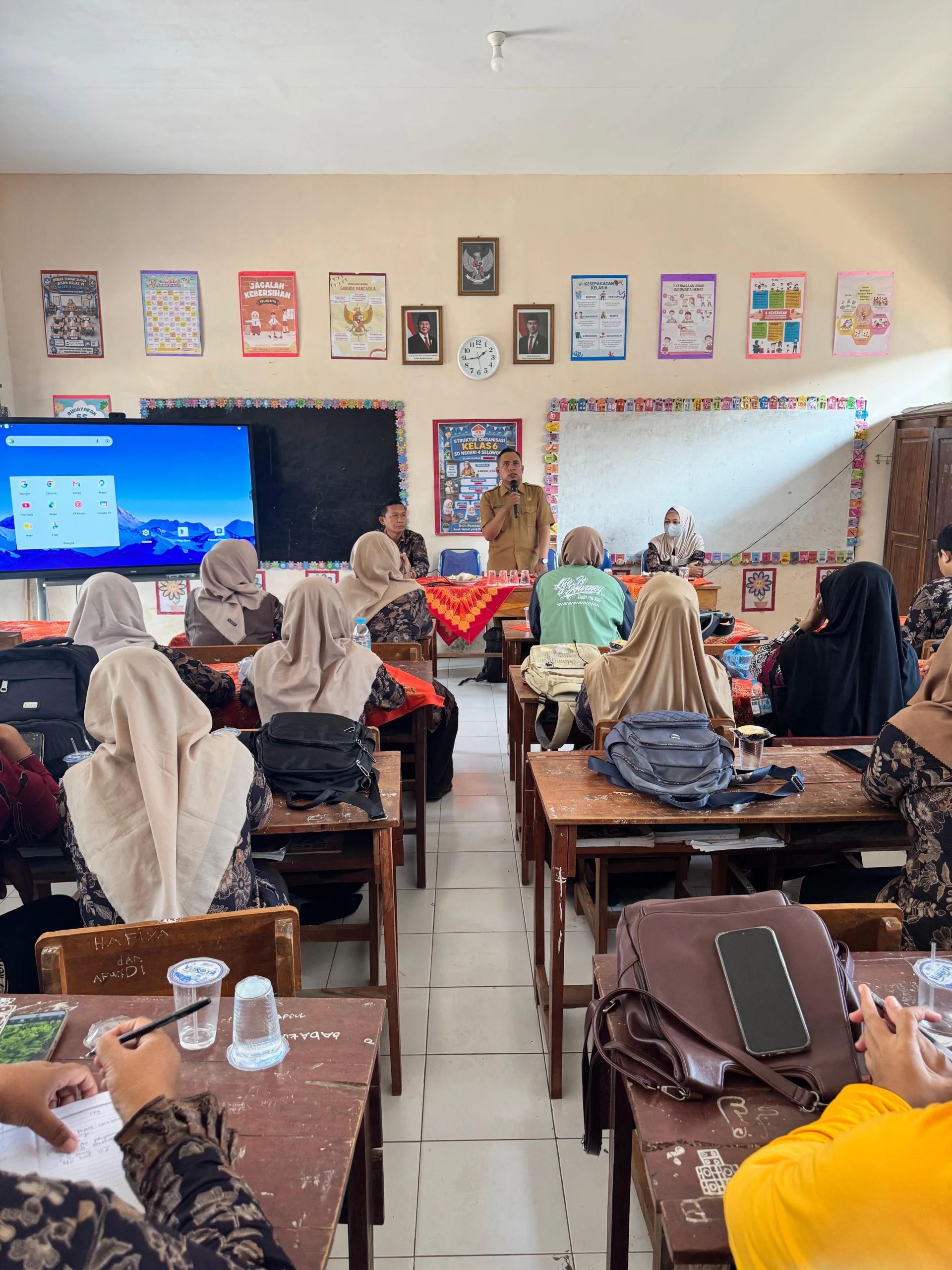 KEGIATAN KKG GUGUS 03 DI SDN 4 SELOWOGO